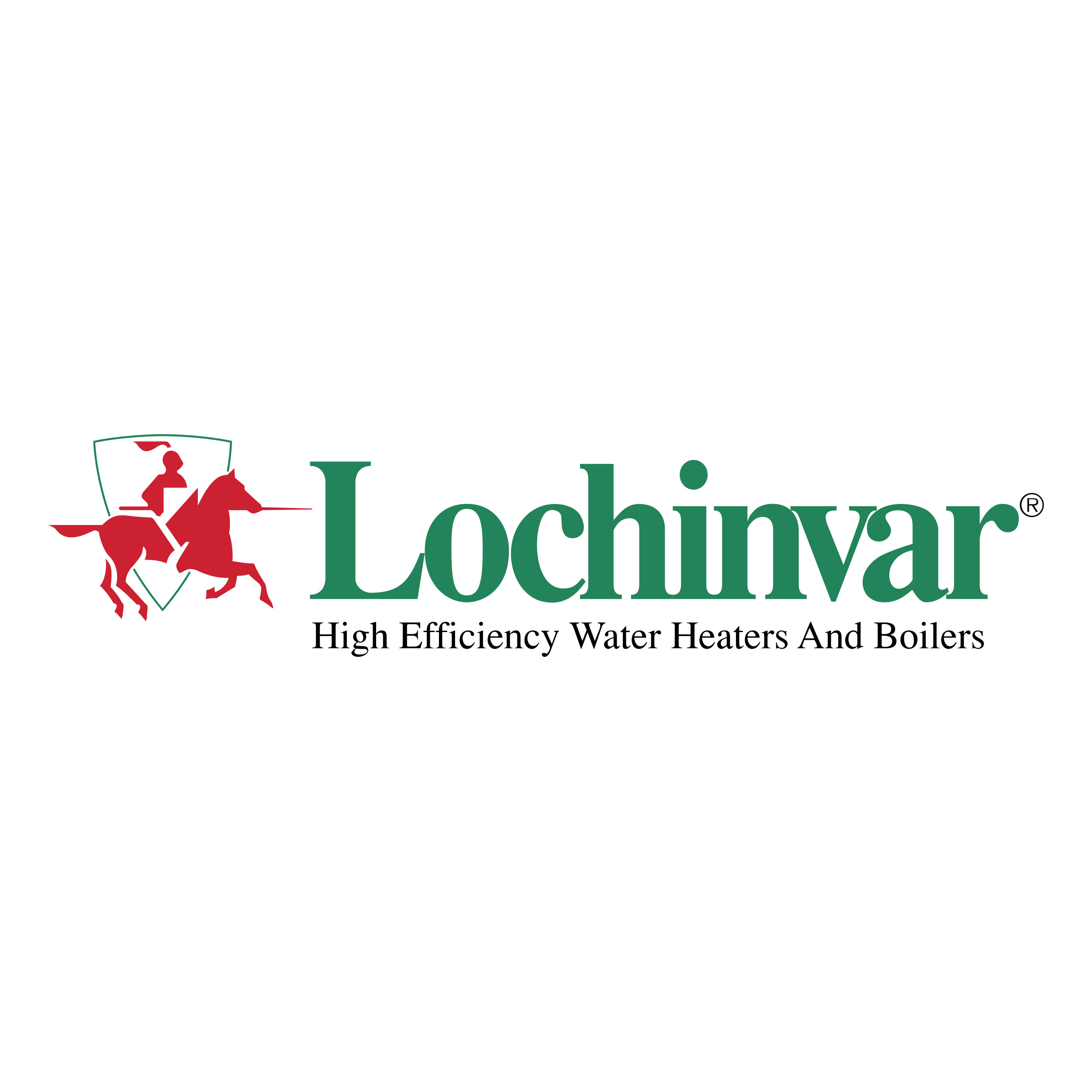 Lochinvar high-efficiency HVAC equipment logo - trusted and installed by Briden Mechanical Services in RI & MA.
