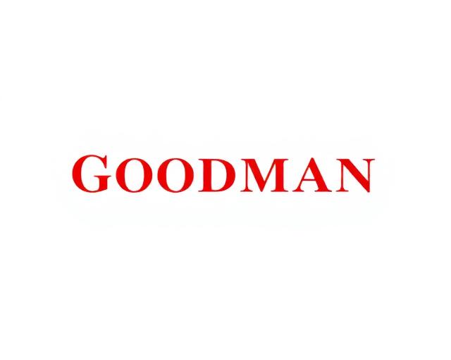 Goodman high-efficiency HVAC equipment logo - trusted and installed by Briden Mechanical Services in RI & MA.