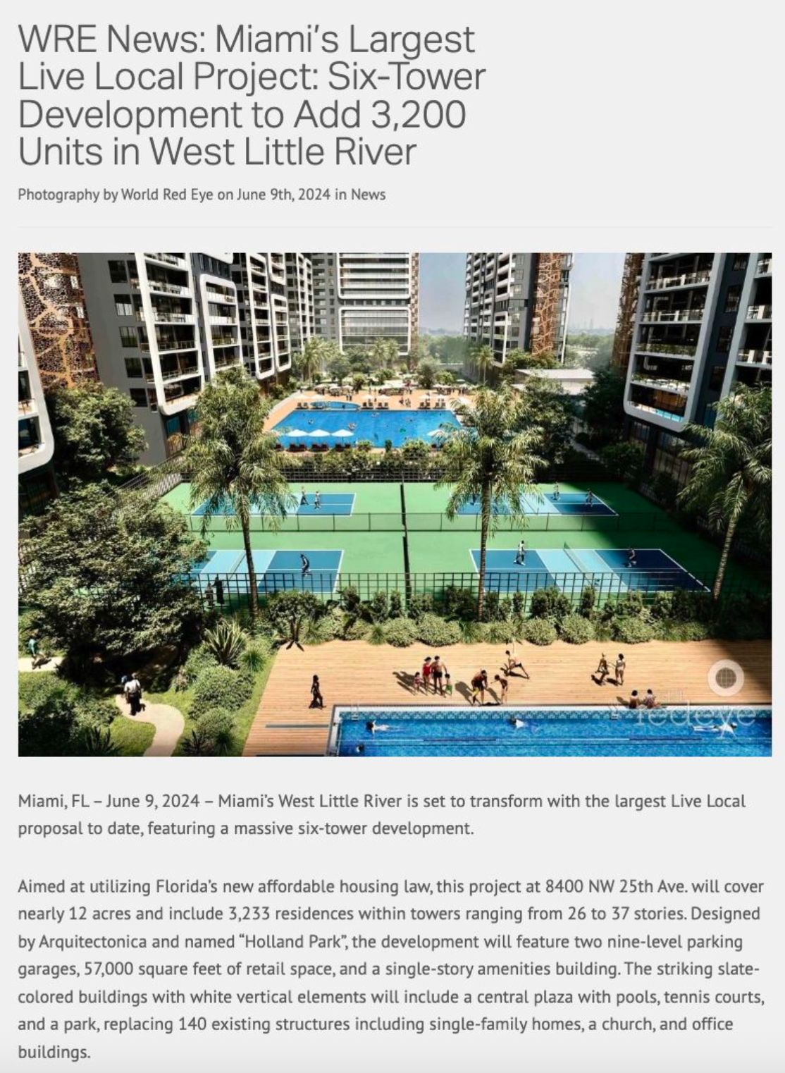 3,200 Unit Development