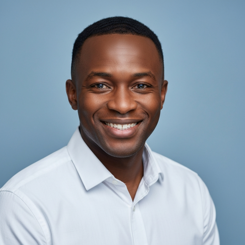 Happy patient headshot