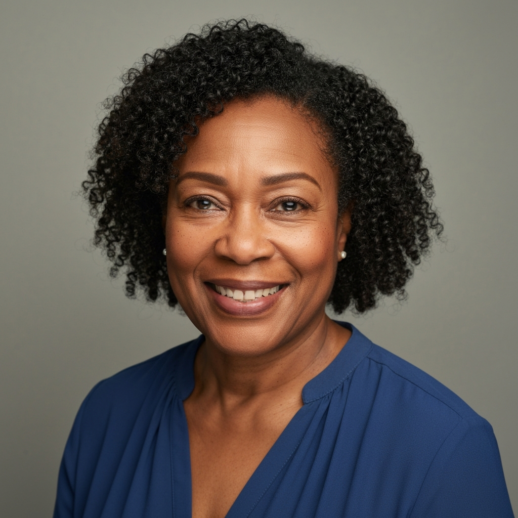 Happy patient headshot