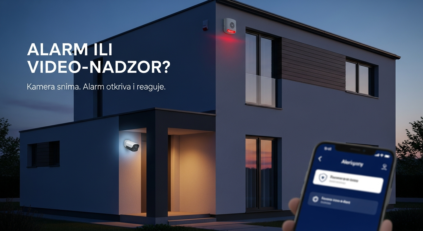 Alarm ili video-nadzor? Zabluda zbog koje objekat može ostati nezaštićen