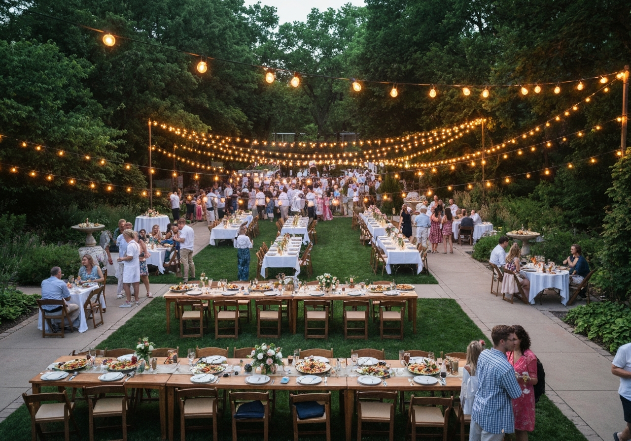 Private social event catering in Omaha Nebraska