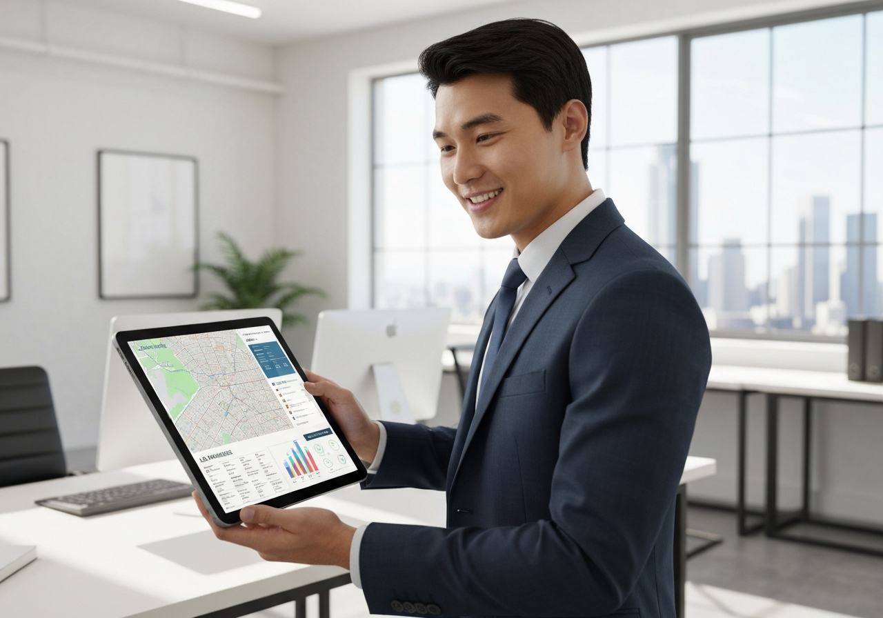 Analyzing real estate market data