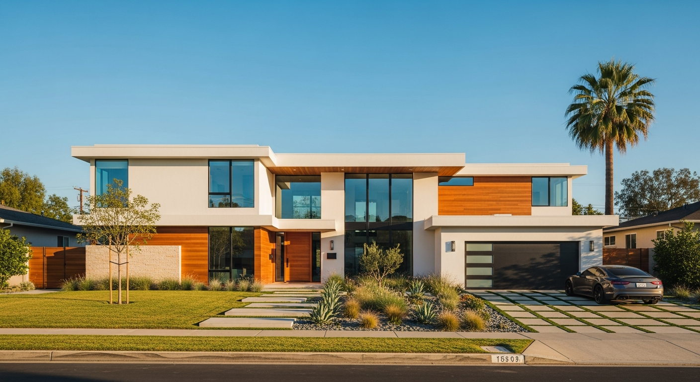 Home exterior in Los Angeles available for cash offer