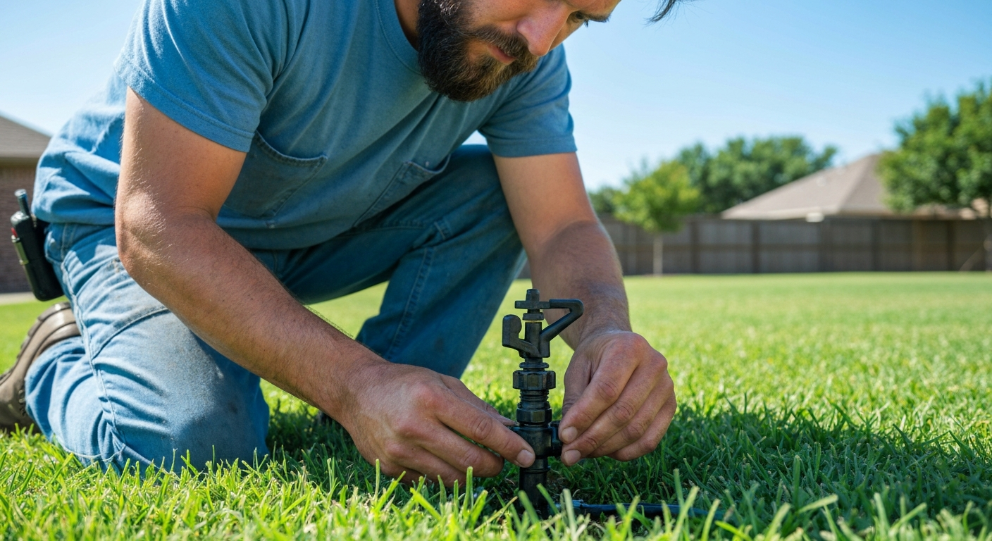 Irrigation Repairs in Bryan & College Station