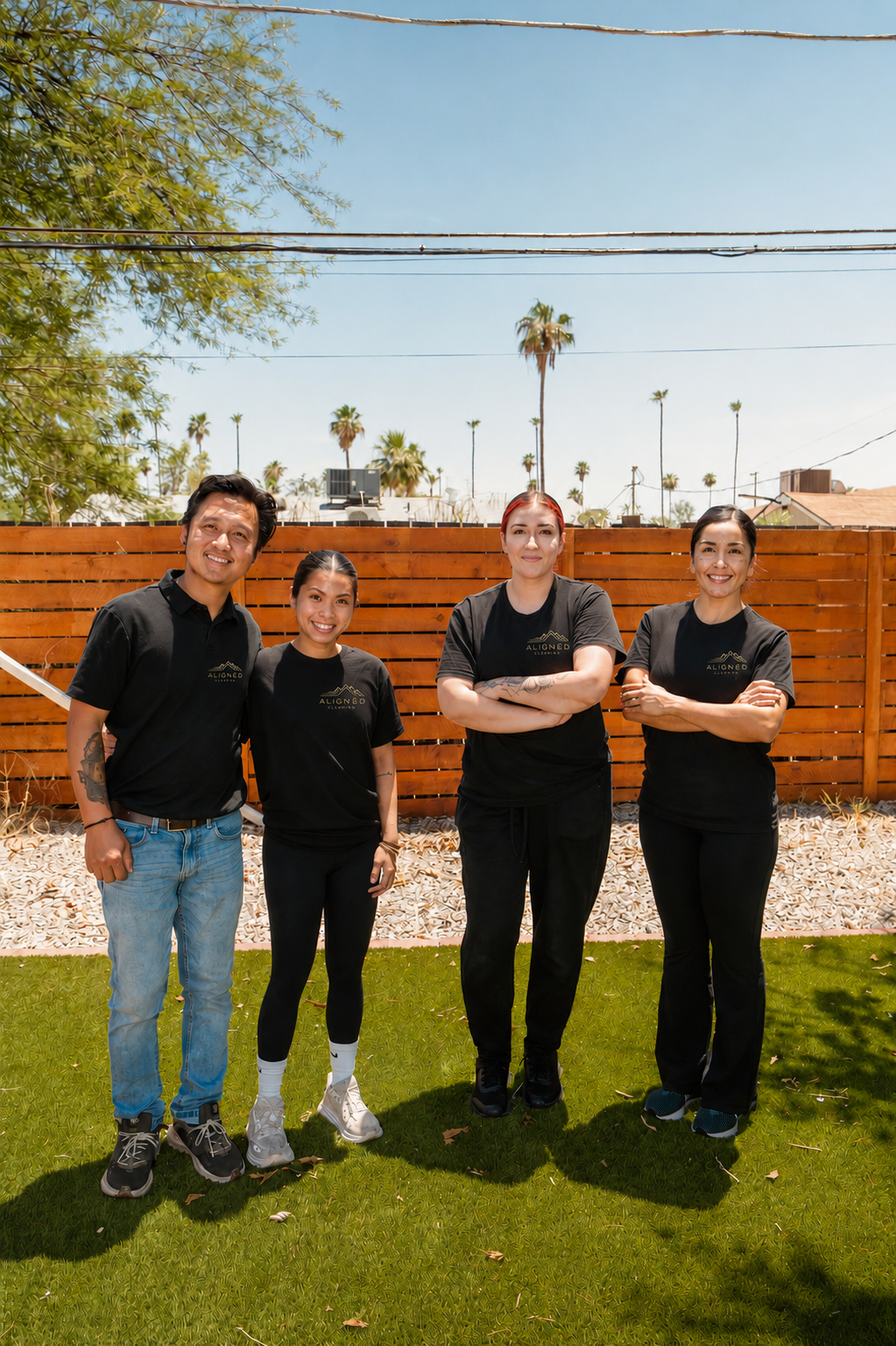 Aligned Cleaning Team