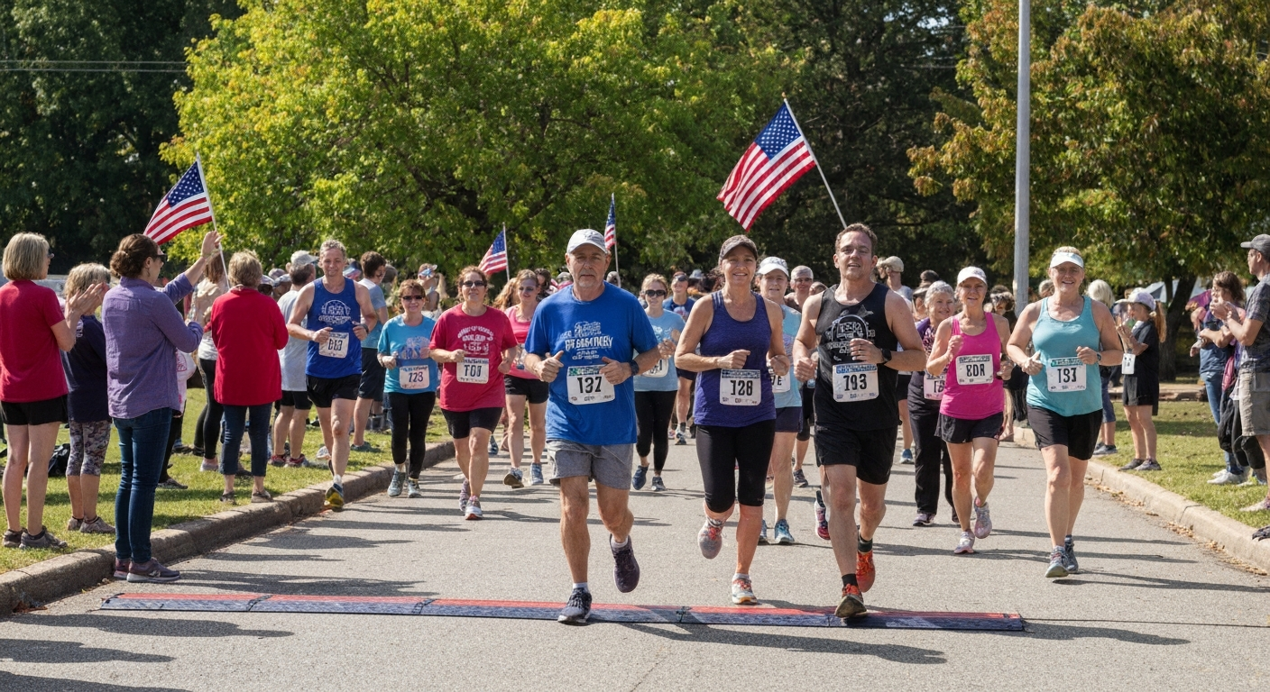 5K For Heroes event