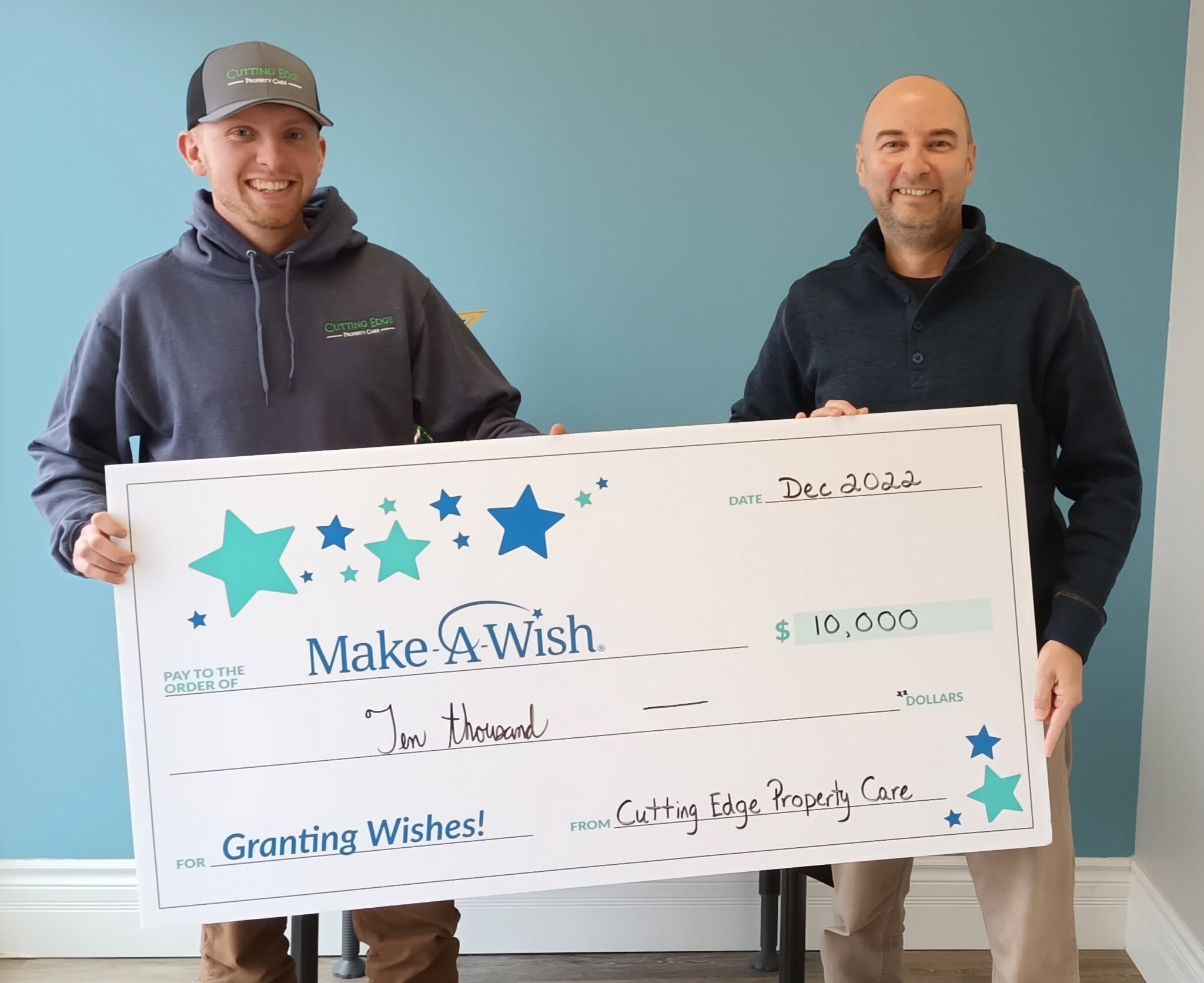 Cutting Edge supporting Make-A-Wish Foundation