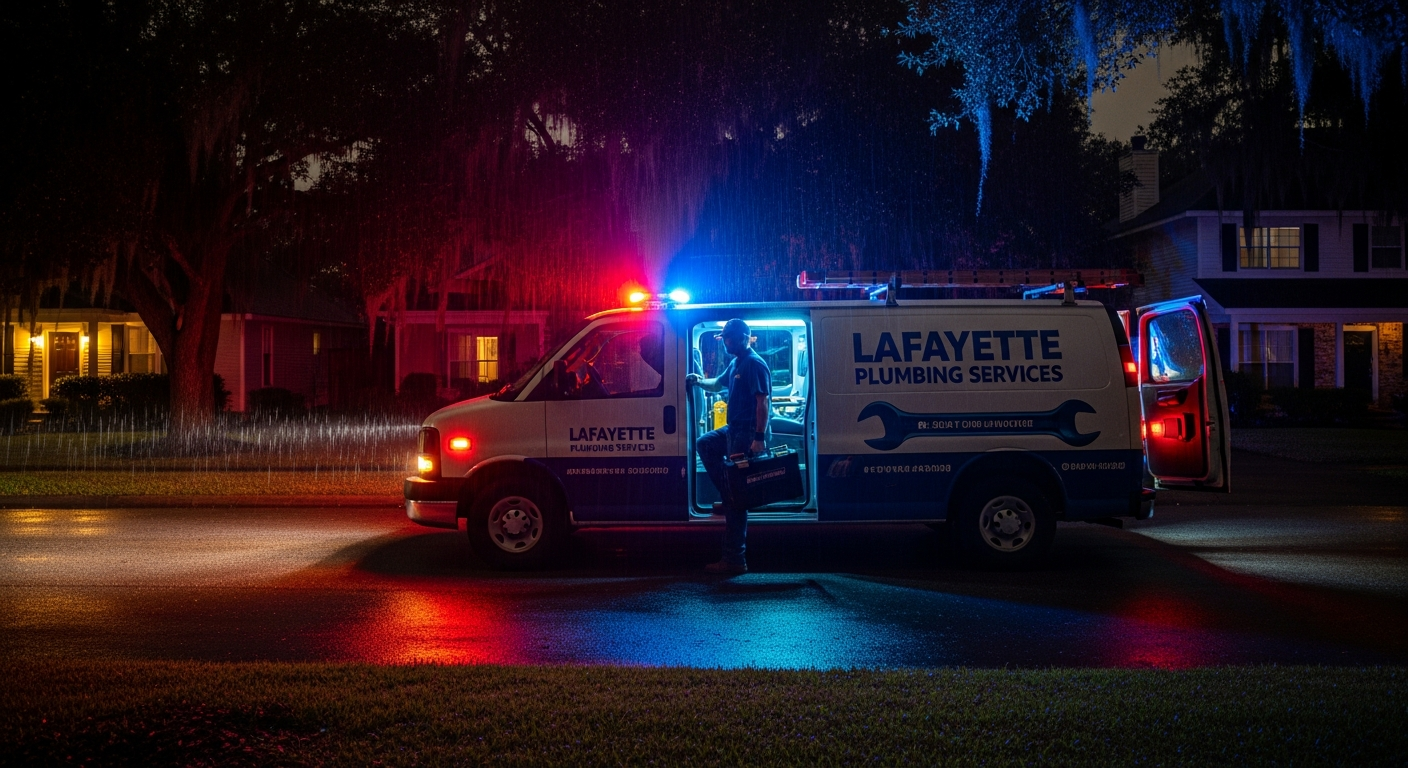 Emergency plumbing service Lafayette LA