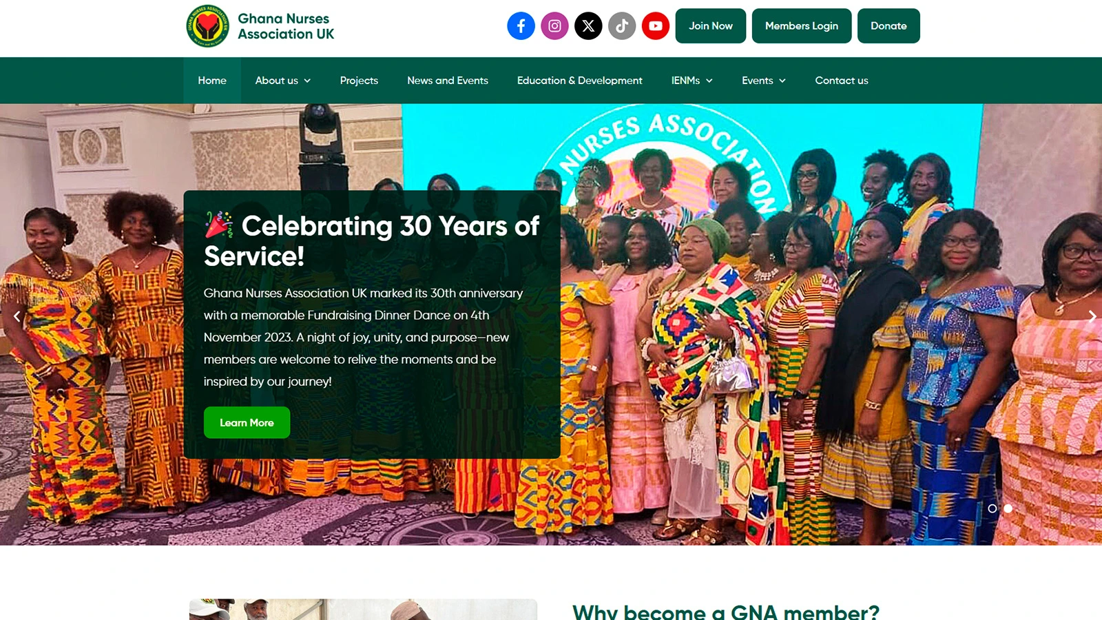 Ghana Nurses Association UK