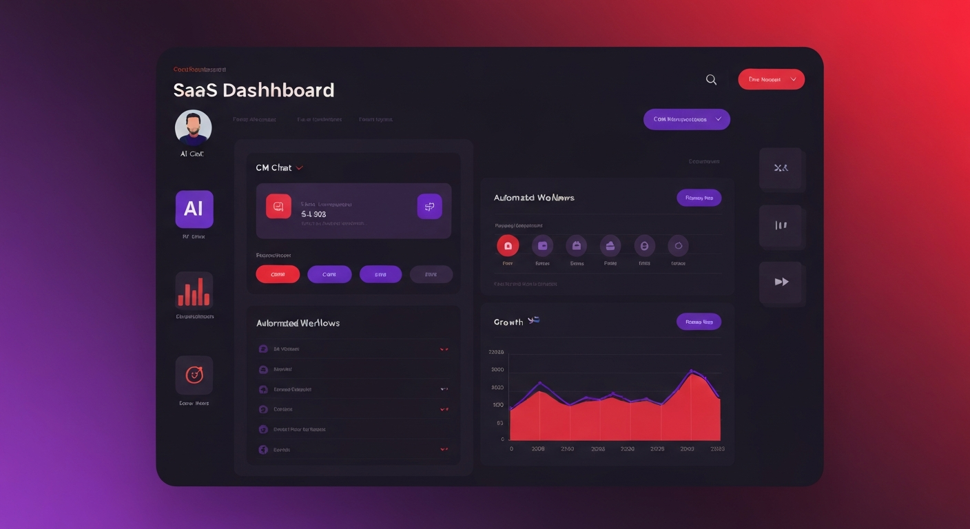 AI-powered business operating system dashboard