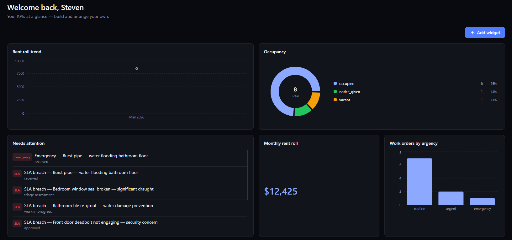 Exodus OS Command Center