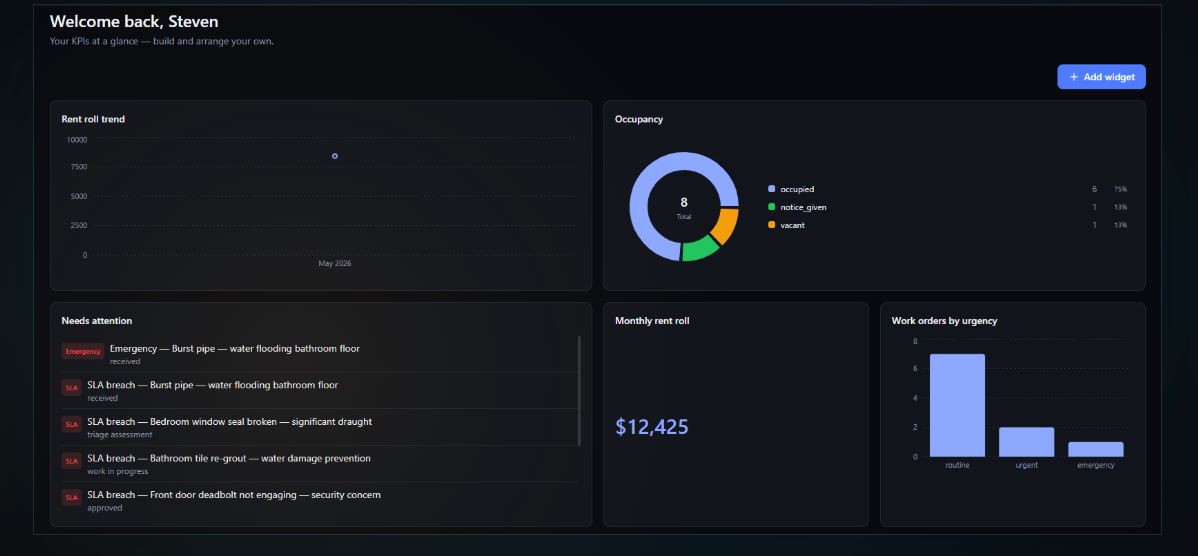 Exodus OS Command Center