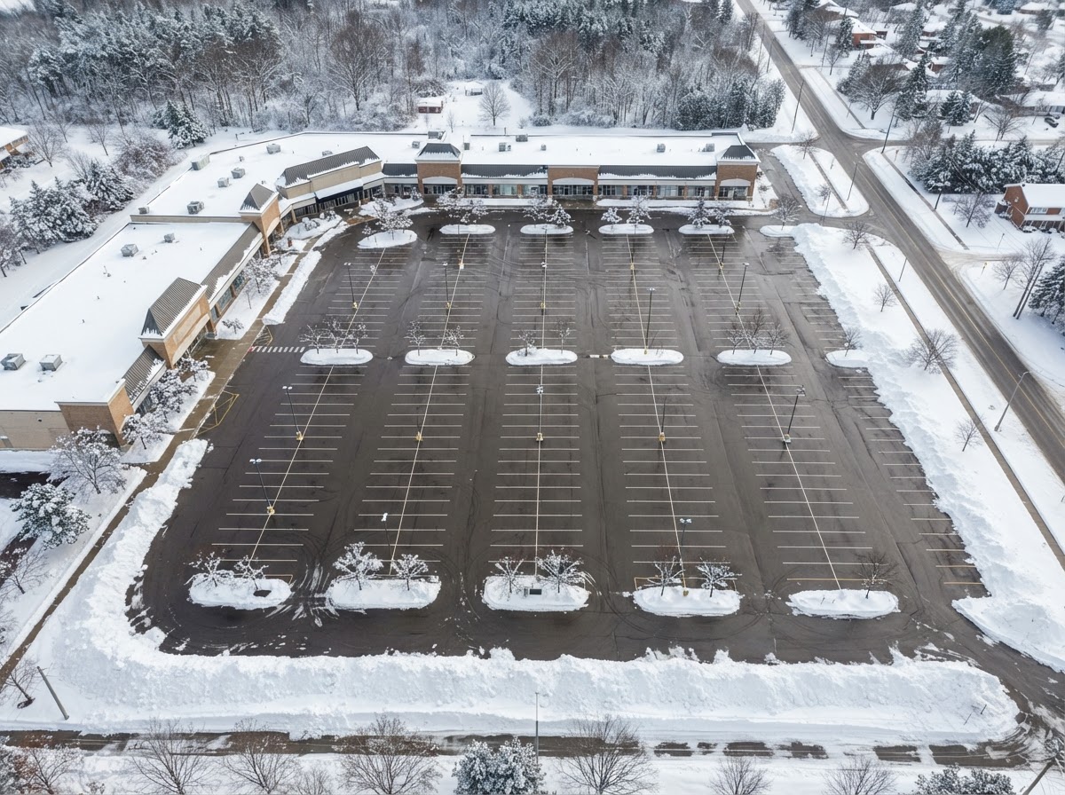 Commercial Parking Lot Plowing Orillia Commercial Parking Lot Plowing Orillia