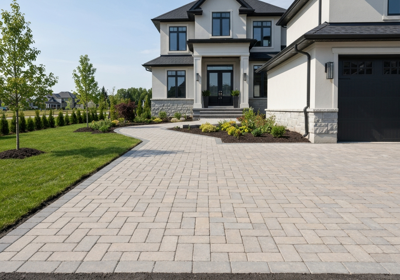 Interlocking Driveway & Walkway