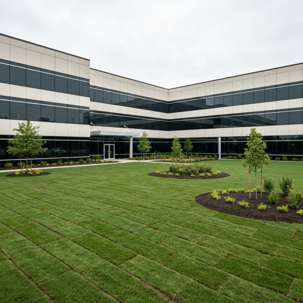 Commercial Lawn Installation