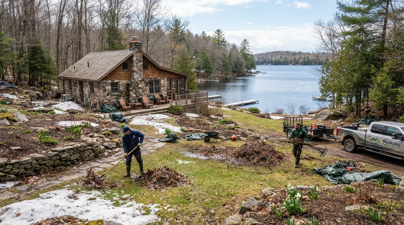 Spring Cleanup Checklist for Muskoka Cottage Owners: Protecting Your Investment After Winter Thaw