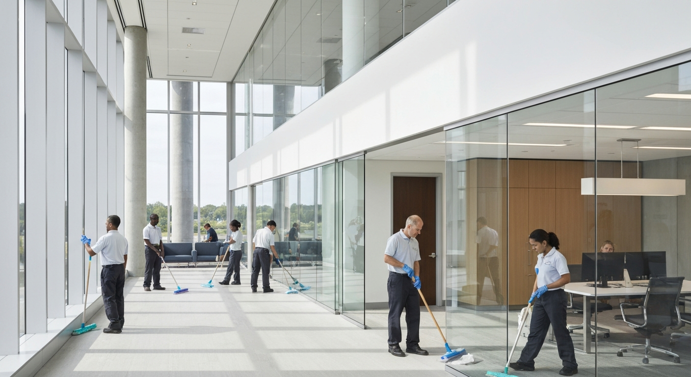 Professional commercial office cleaning in Ontario