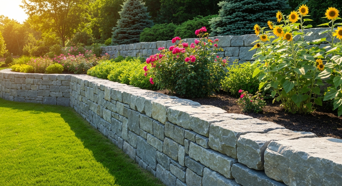 Retaining Walls & Natural Stone