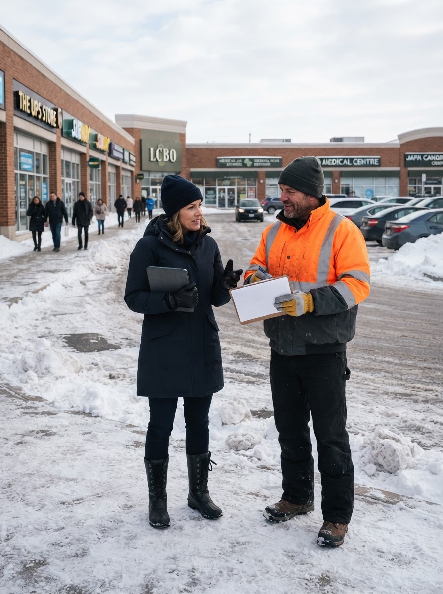 What Should a Commercial Snow Removal Contract Include in Simcoe County?