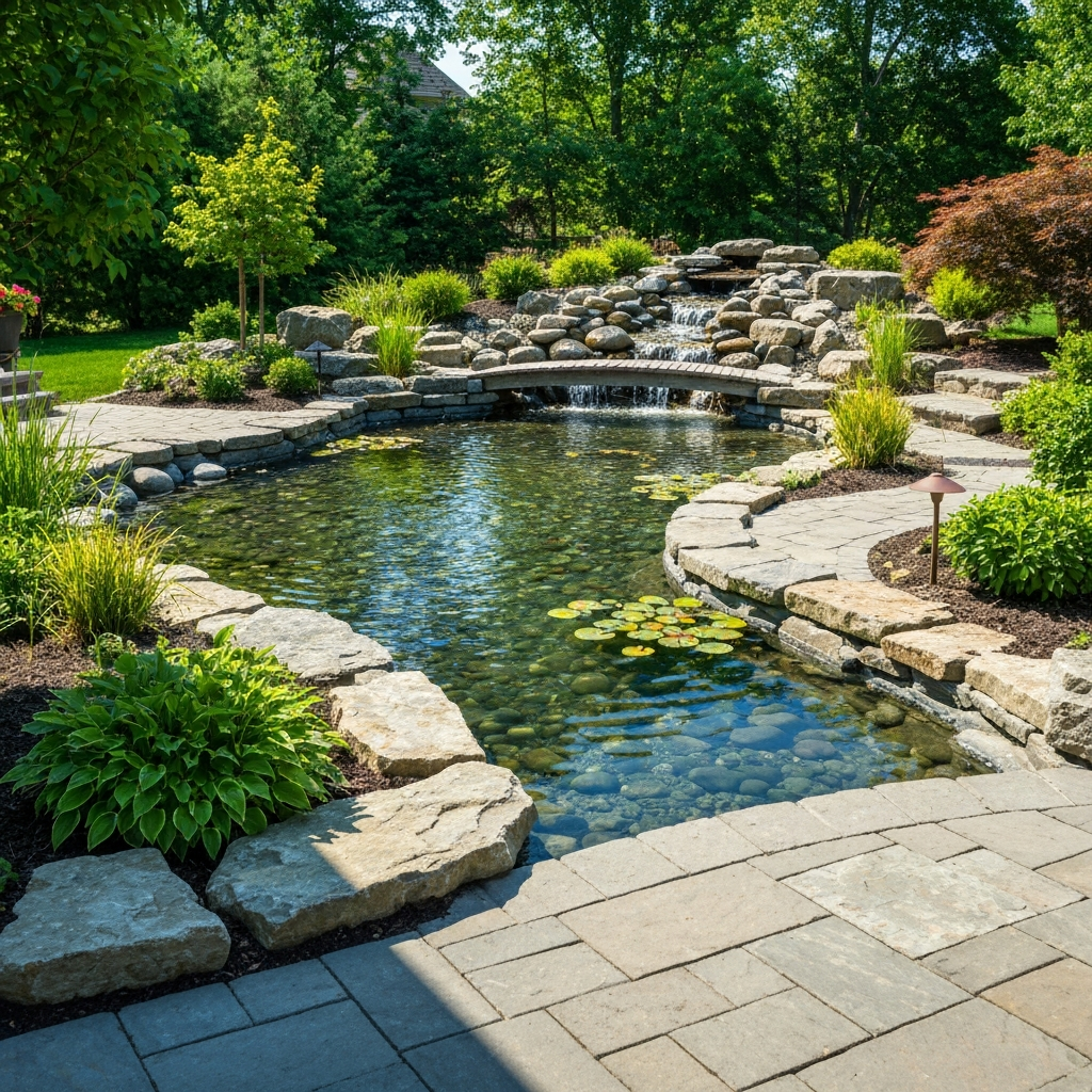 Custom Pond & Water Feature