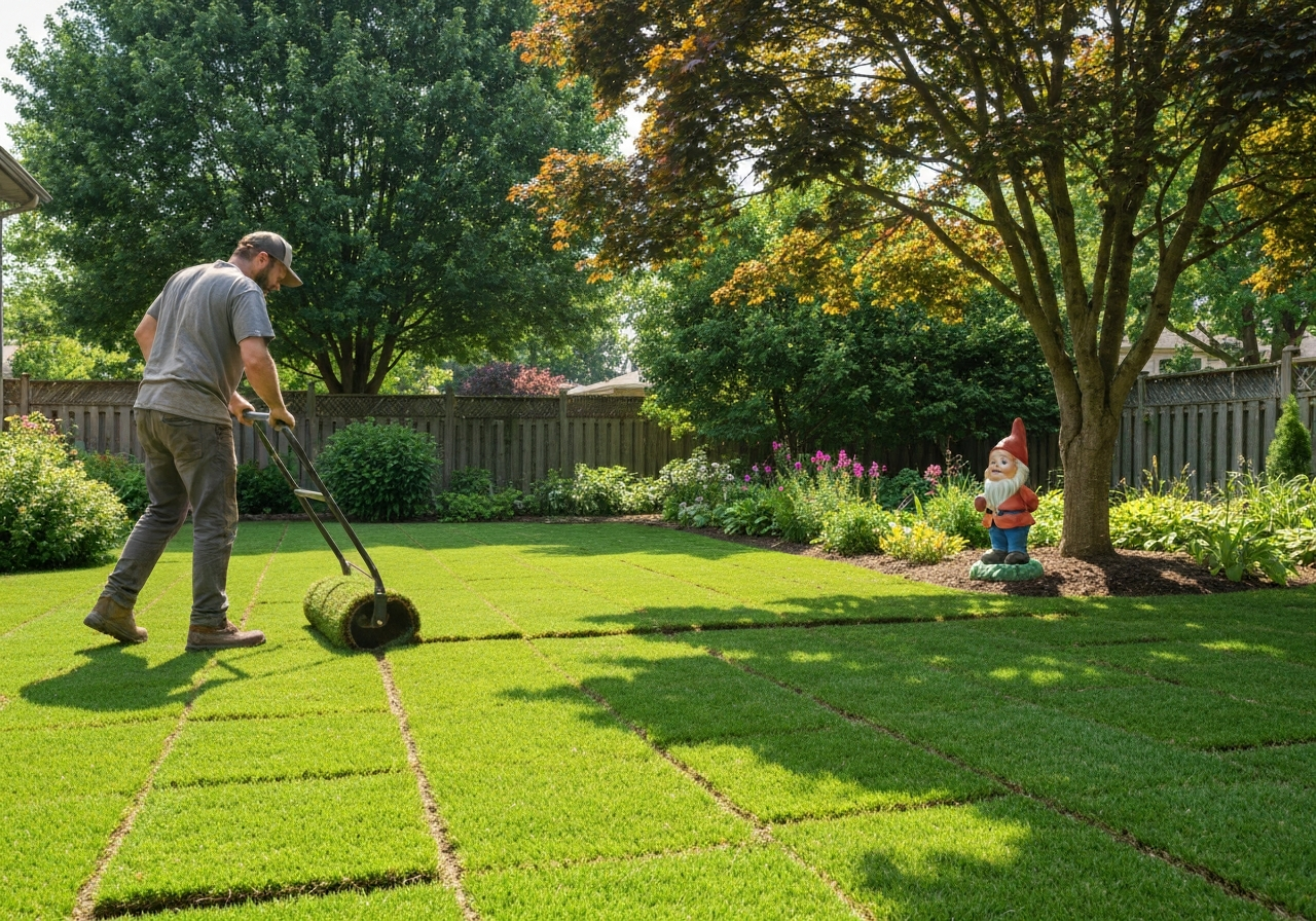 Fresh Sod Installation