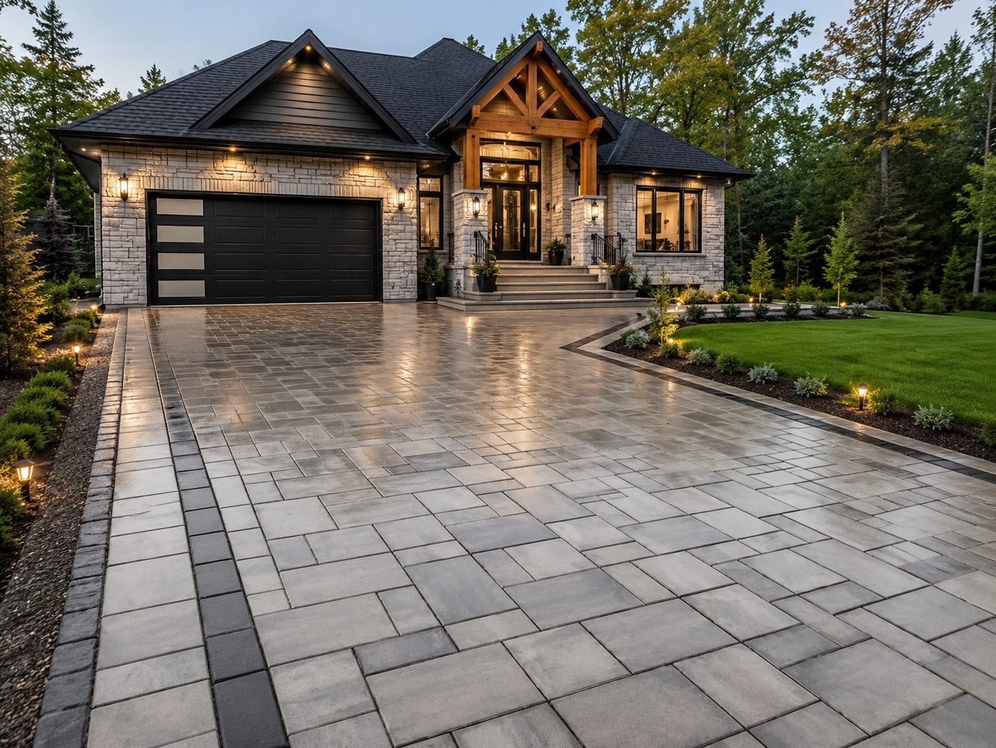 Interlocking Patios, Walkways & Driveways