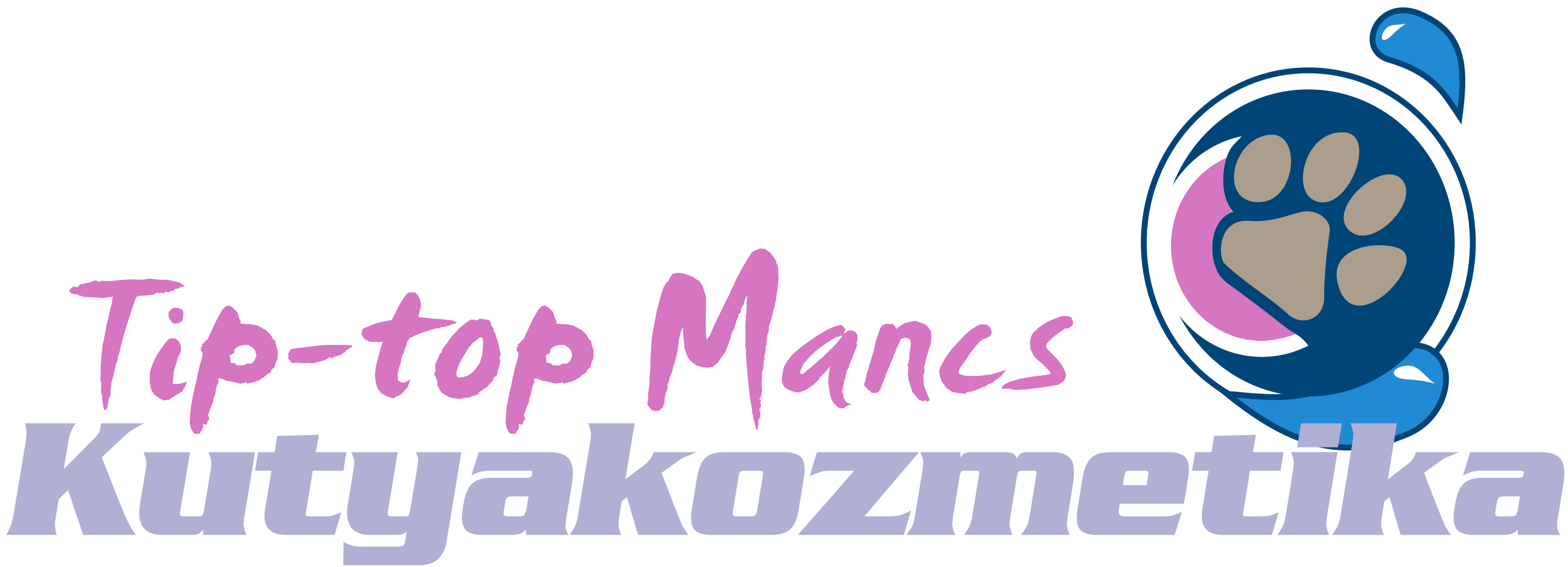 Tip-top Mancs Kutyakozmetika logó