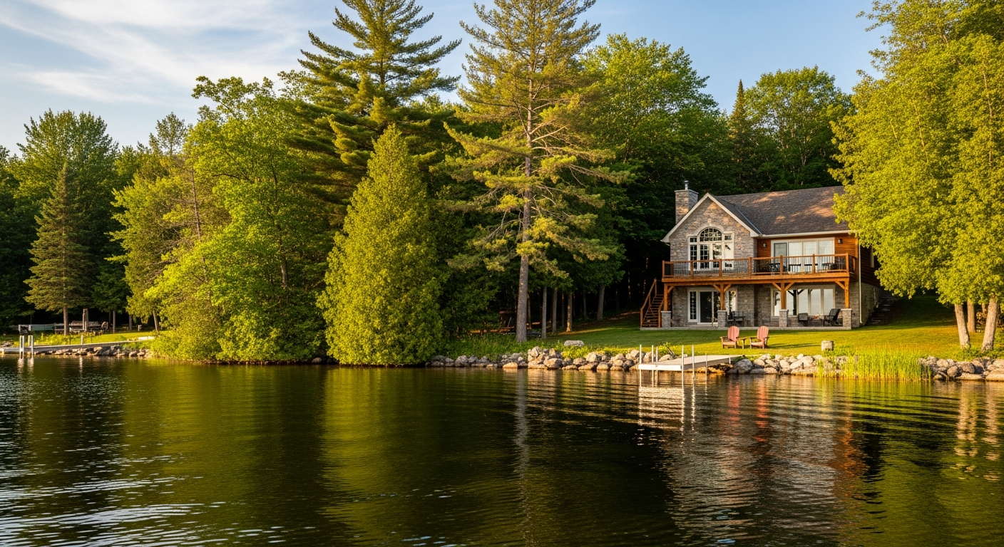 Bruce County lakeside property