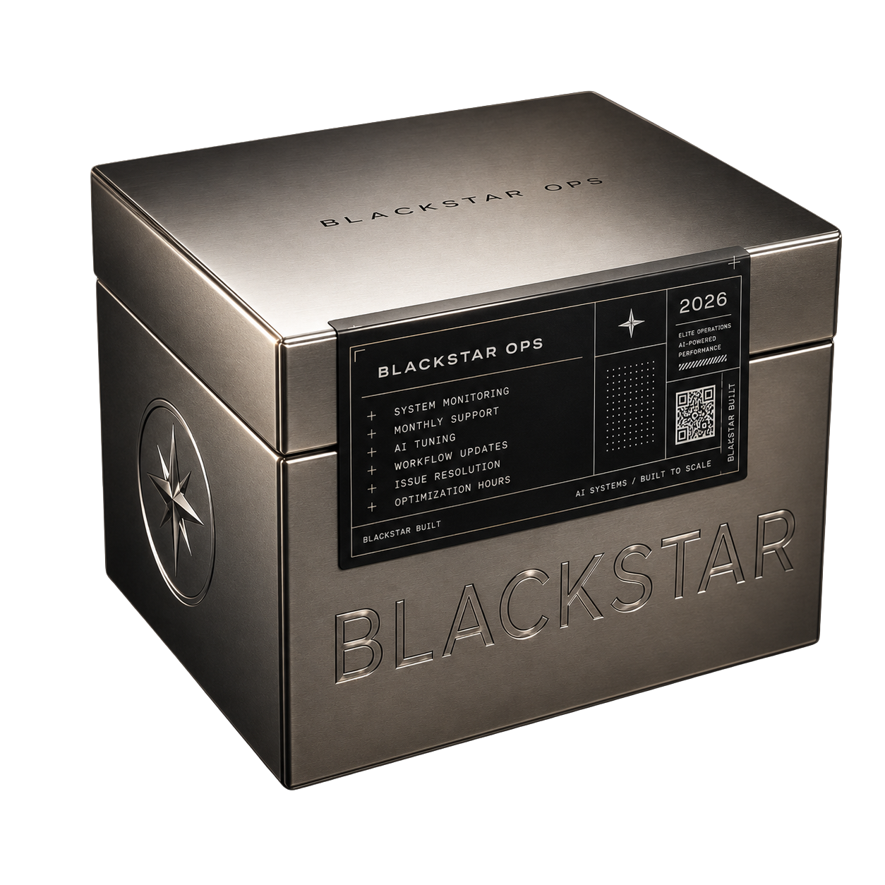 Blackstar Ops metallic box