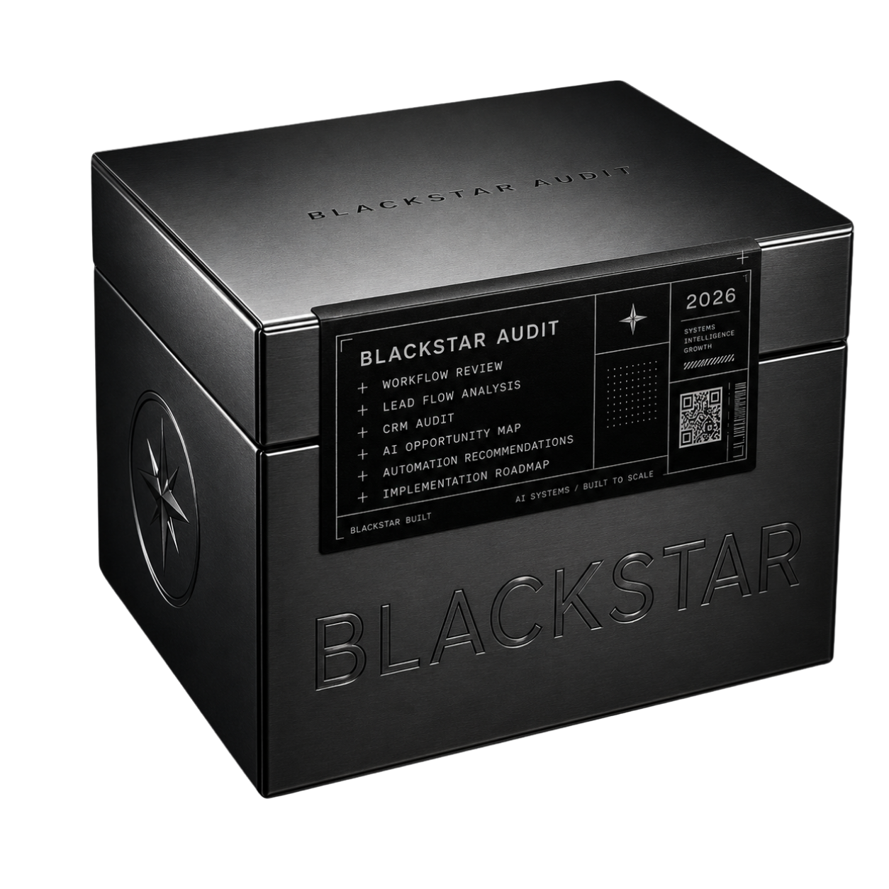 Blackstar Audit metallic box