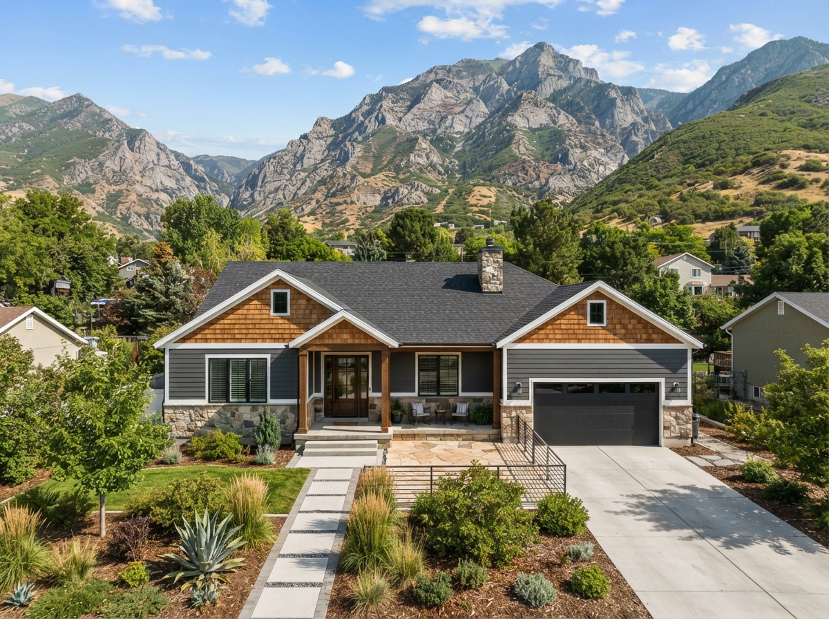 Exterior remodeling project in South Ogden, UT