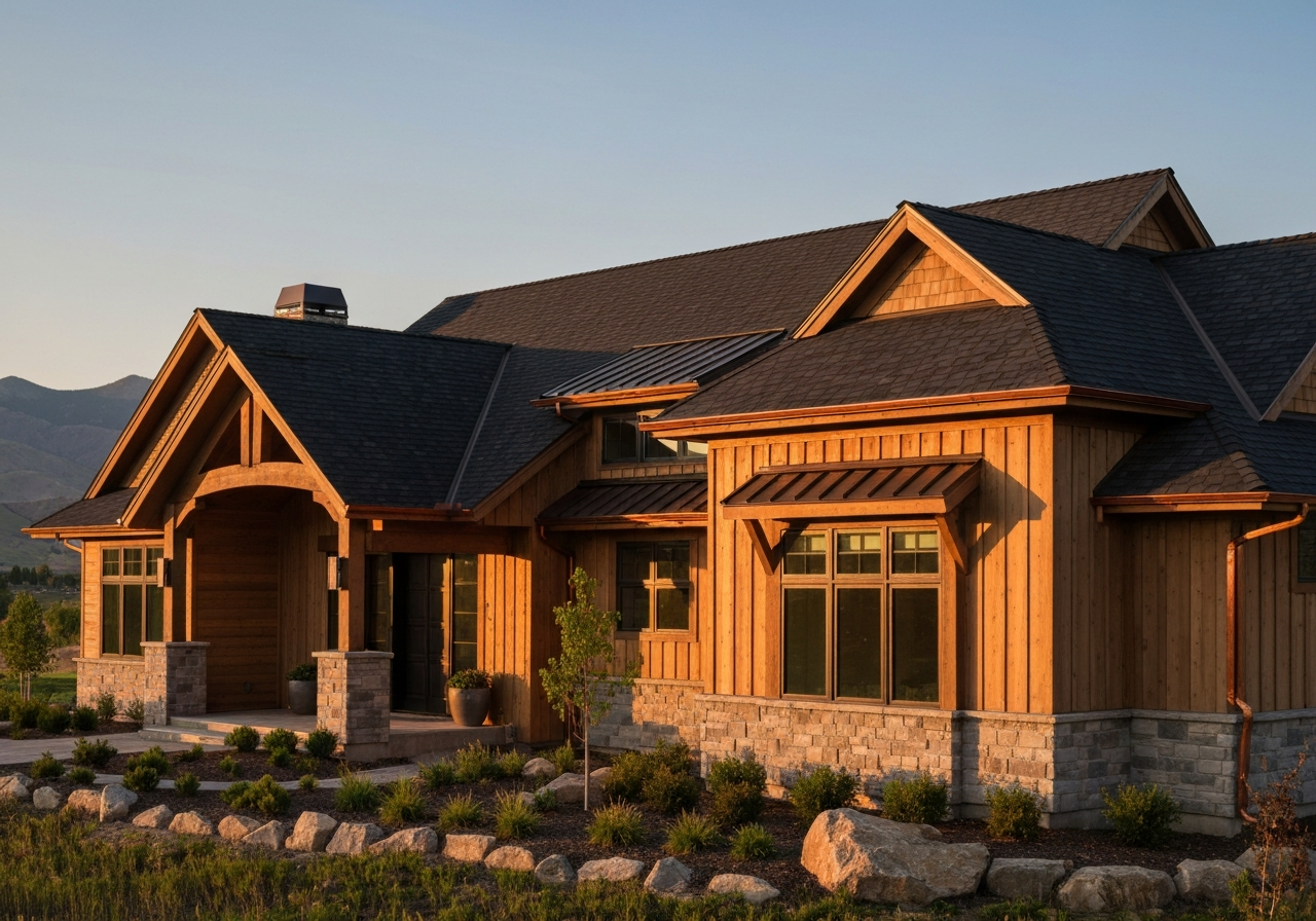 Beautiful home exterior remodel in Northern Utah