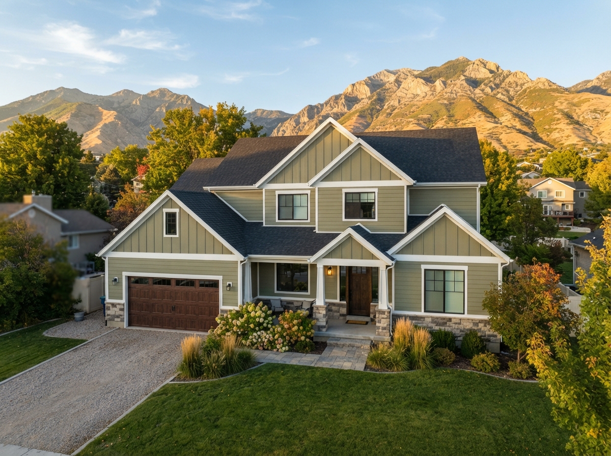 Exterior remodeling project in Layton, UT