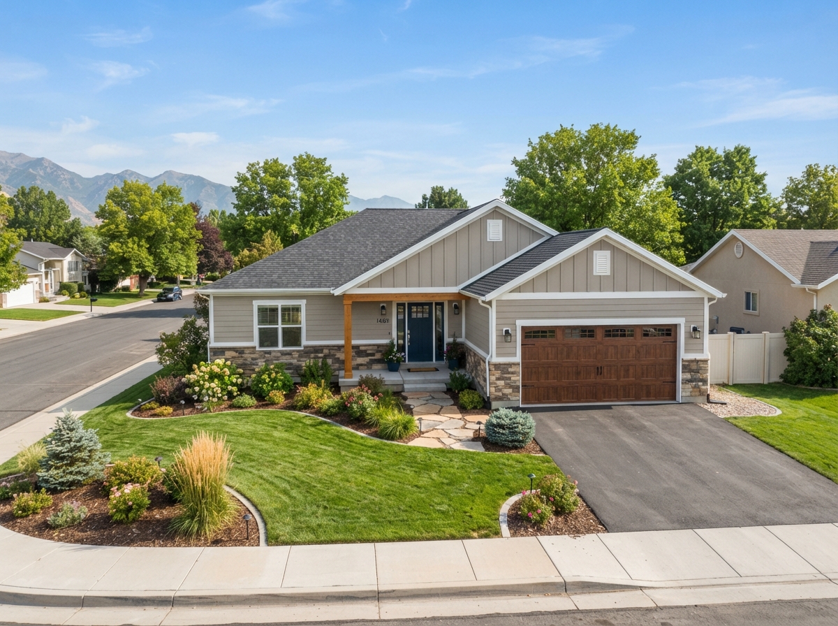 Exterior remodeling project in Clearfield, UT