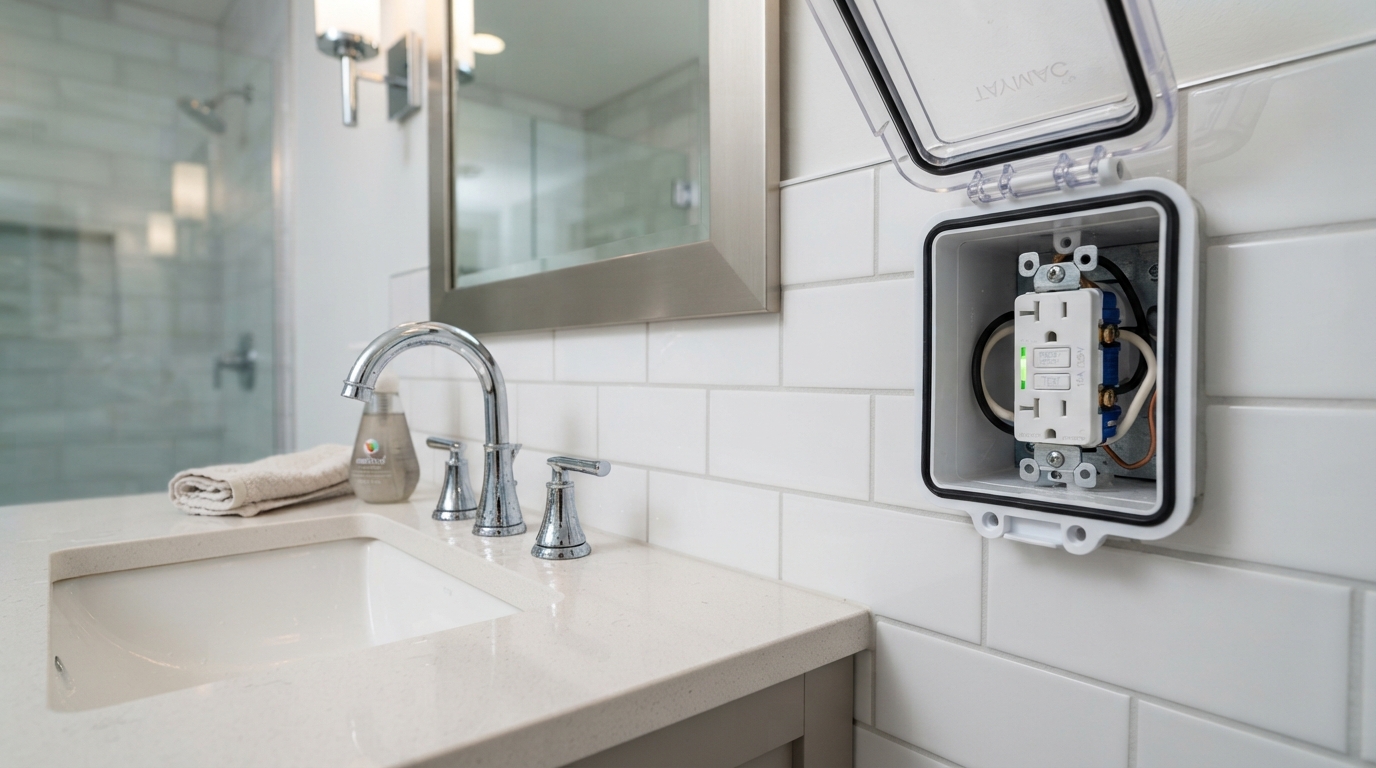 Bathroom Electrical Safety: GFCI, Exhaust Fans, and Code Requirements