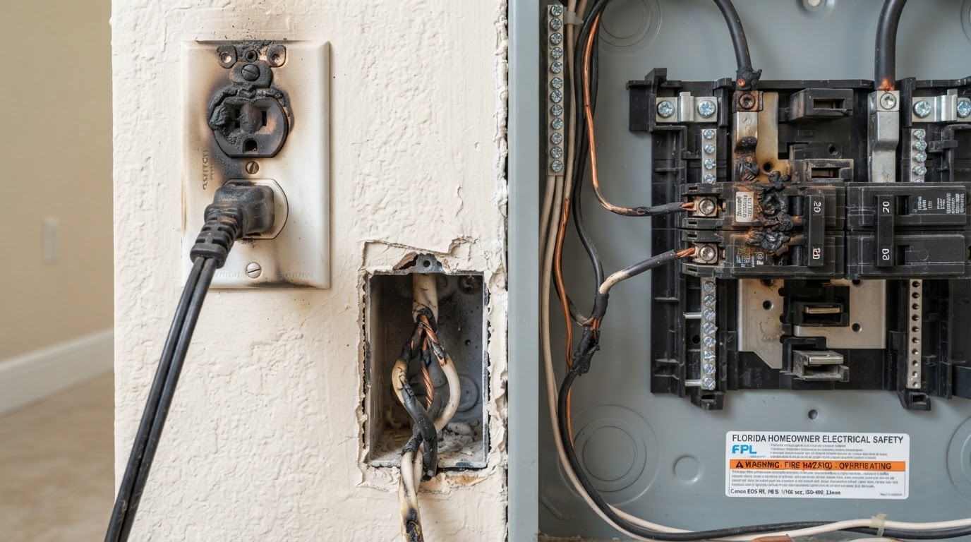 5 Hidden Electrical Fire Hazards in Older Florida Homes