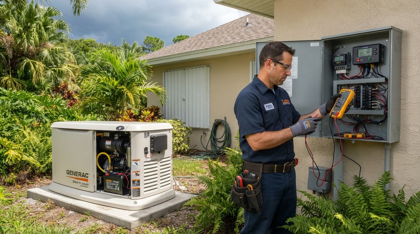 Generator Maintenance Tips for Florida Hurricane Season