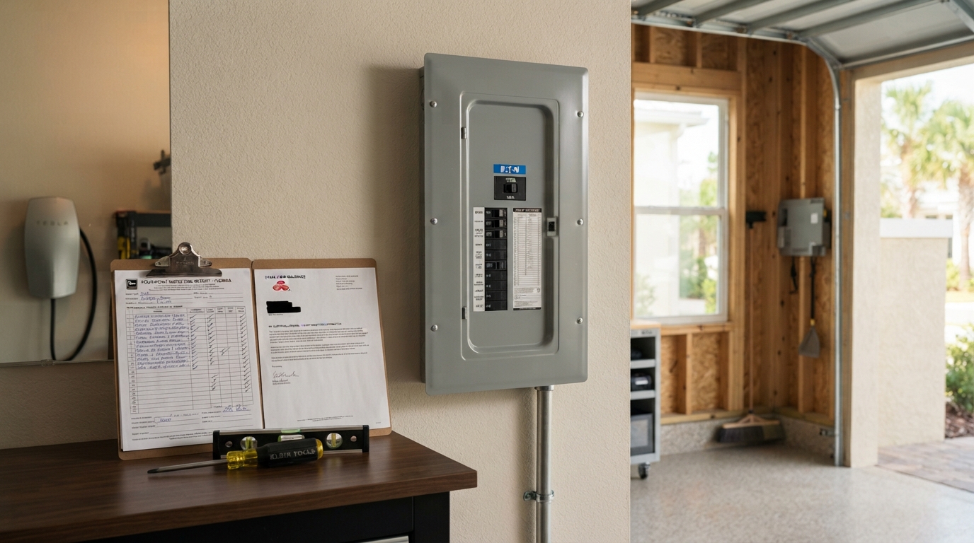 Four-Point Inspection Flagged Your Electrical Panel in Florida? Here's What to Do Next