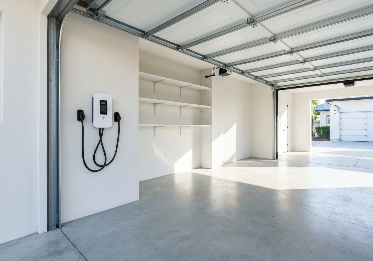 EV charger installation completed in Sarasota Florida