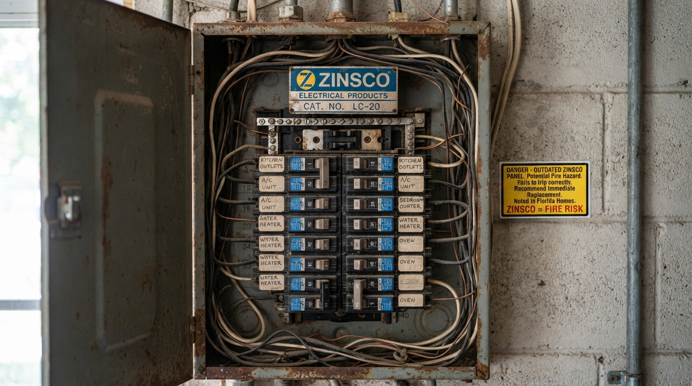 Zinsco Electrical Panels: What Florida Homeowners Should Know
