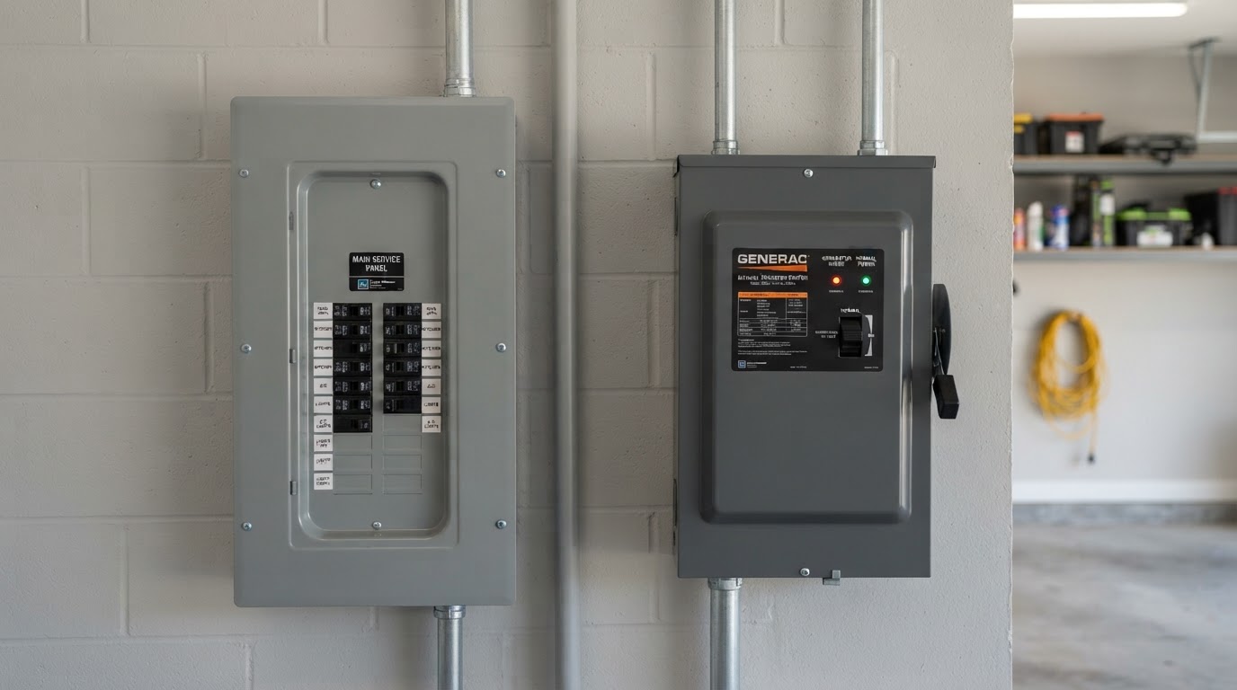 Generator Transfer Switch Installation in Sarasota & Manatee County
