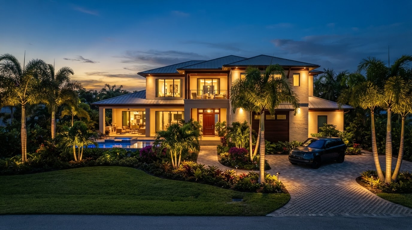 Outdoor Landscape Lighting Design Ideas to Elevate Your Florida Home