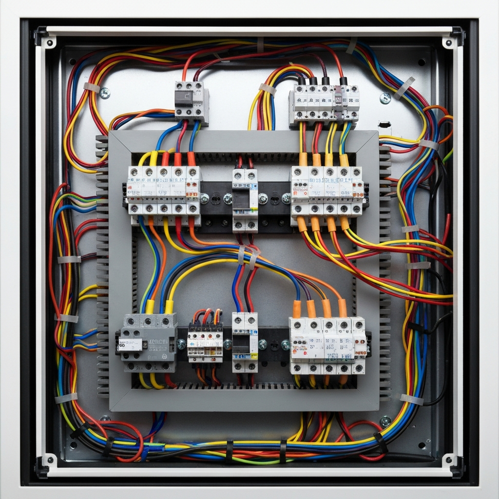 Modern electrical panel inspection