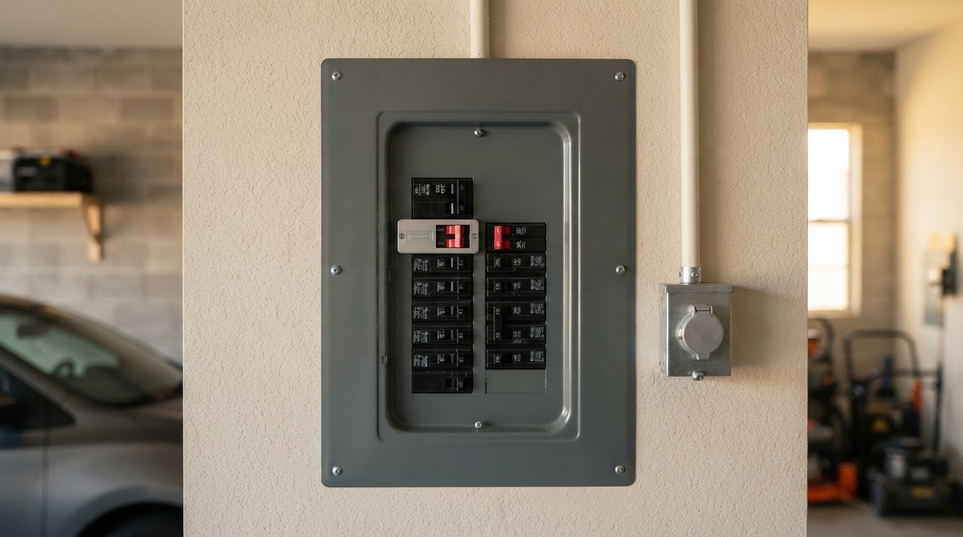 Generator Interlock & Inlet Installation in Sarasota & Manatee County