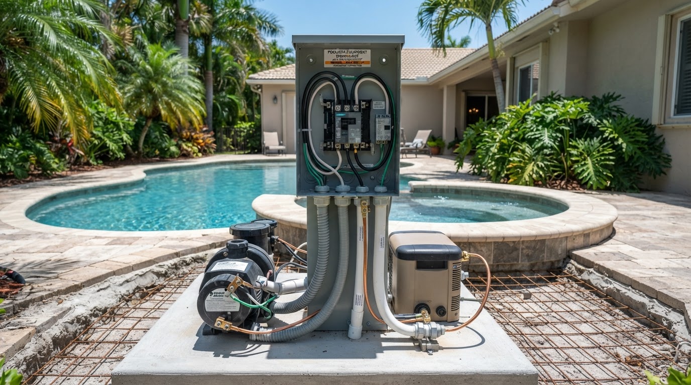 Why Pool and Hot Tub Electrical Wiring Requires a Professional