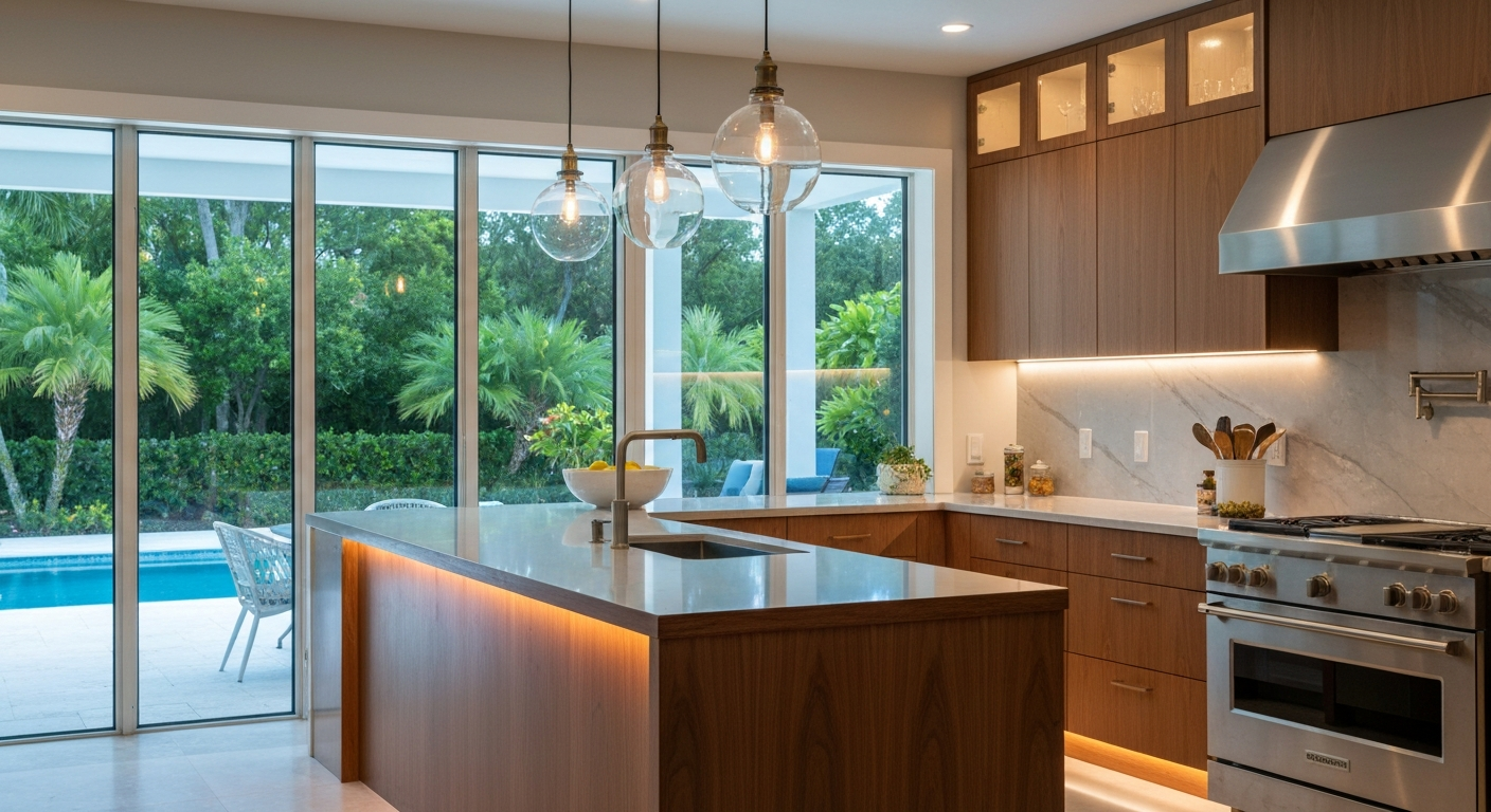 5 Luxury Kitchen Lighting Upgrades for Your Florida Home Renovation