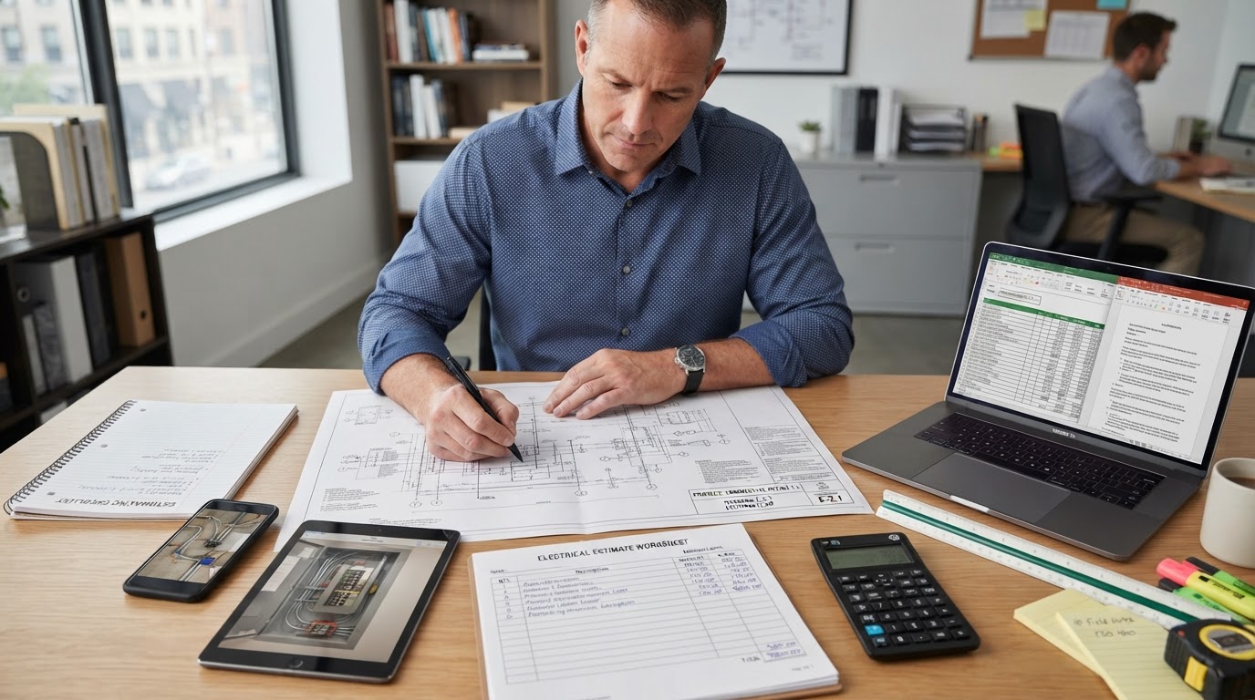 What Information Should You Send an Electrical Estimating Service Before They Start?