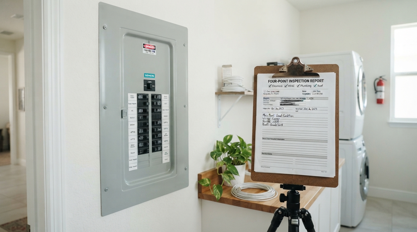 What Happens When a Four-Point Inspection Flags Your Electrical Panel in Florida?